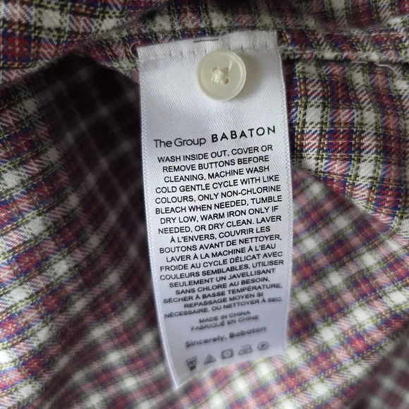 Aritzia The Group By Babaton Utility Button Up Womens Medium - Picture 8 of 9
